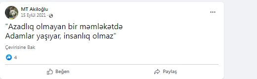 YAP-çı deputat Aqil Məmmədovun işsiz oğlu müxalifətçi imiş — FOTOFAKT (İDDİA)