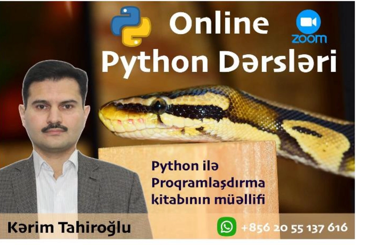 “Online Python adlı dərslərə start verilir