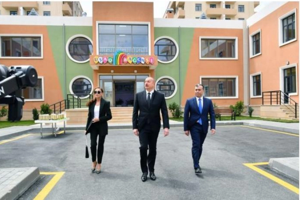 Prezident və birinci xanım yeni yaşayış kompleksinin açılışında iştirak etdilər — YENİLƏNİB