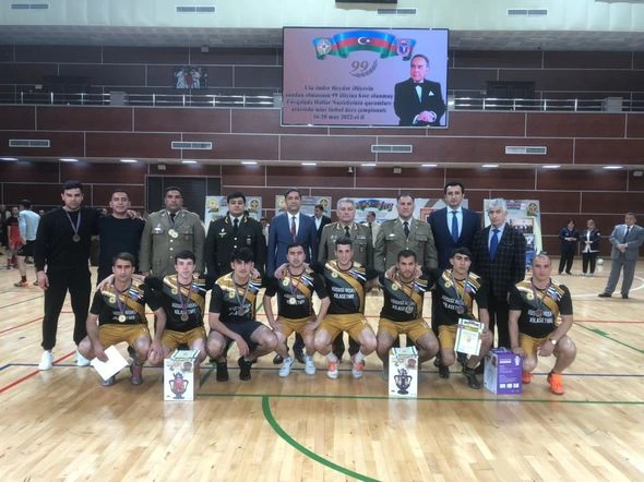 Heydər Əliyevin 99-cu ildönümünə həsr olunmuş mini futbol çempionatına yekun vurulub — FOTOLAR