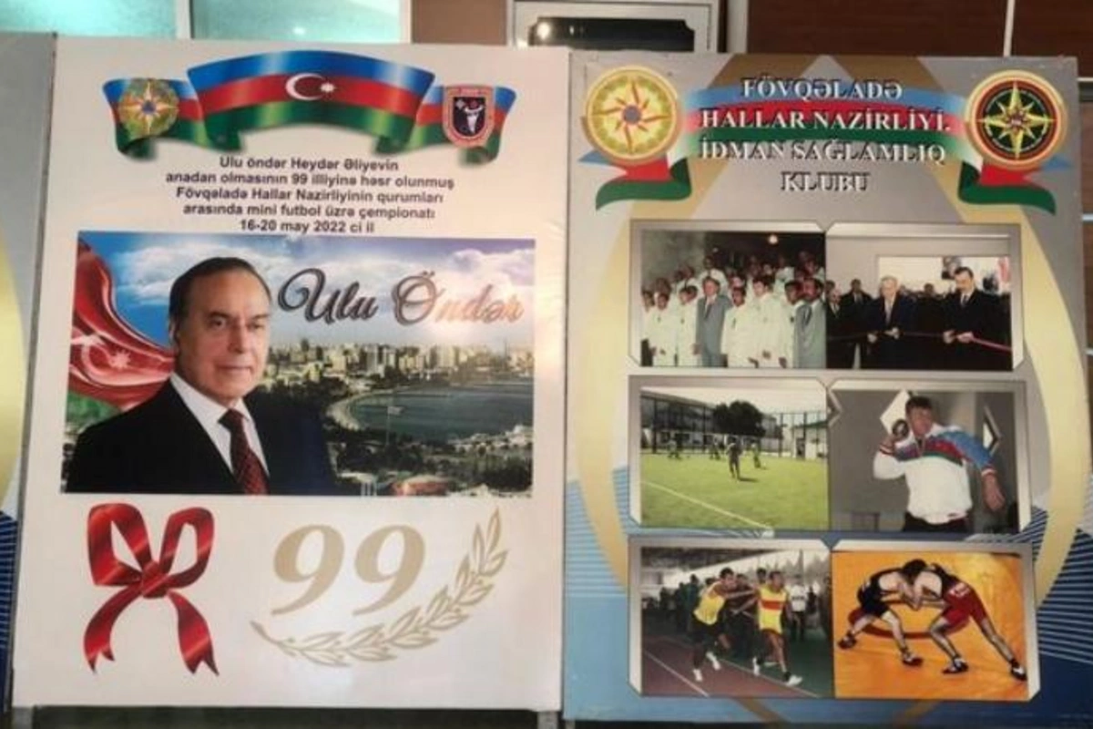 Heydər Əliyevin 99-cu ildönümünə həsr olunmuş mini futbol çempionatına yekun vurulub — FOTOLAR