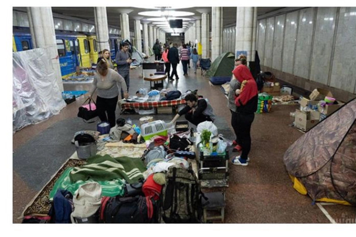 Xarkov metrosu yenidən bərpa olunur