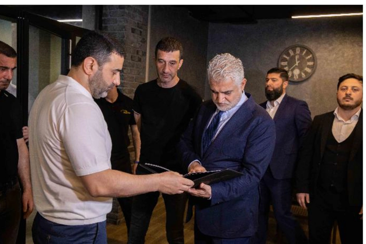 Tahir Gözəl Qurban Qurbanova məxsus idman mərkəzini ziyarət etdi — FOTOLAR