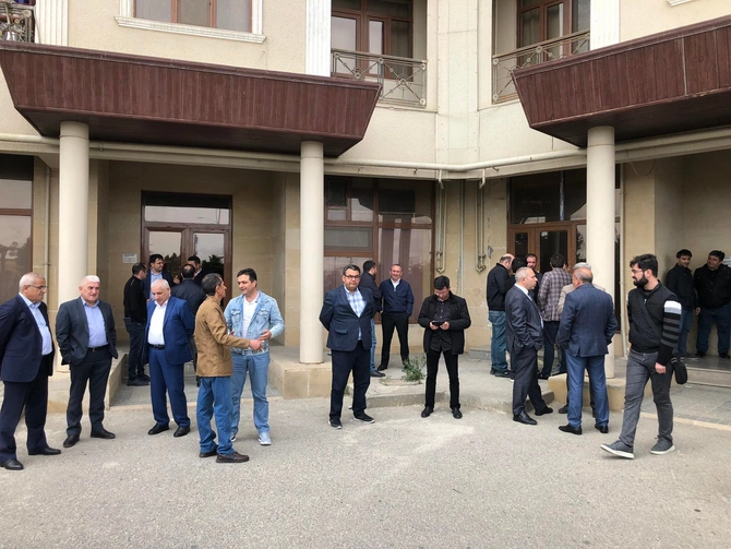 Jurnalist Qadir İbrahimli ilə vida mərasimi keçirilir — FOTOLAR