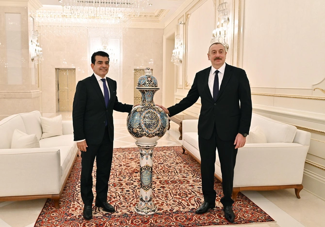 İlham Əliyev ICESCO-nun Baş direktorunu qəbul etdi — YENİLƏNİB