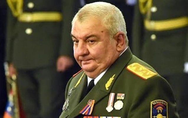Ermənistanda generalın oğlu həbs olundu — FOTOLAR