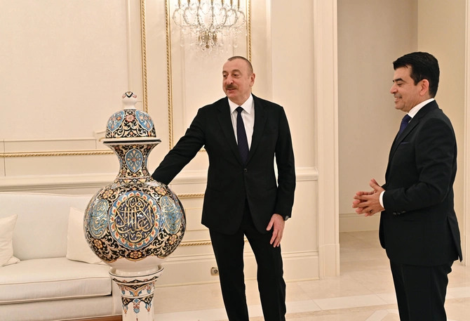 İlham Əliyev ICESCO-nun Baş direktorunu qəbul etdi — YENİLƏNİB