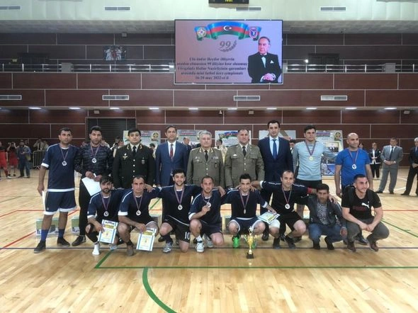 Heydər Əliyevin 99-cu ildönümünə həsr olunmuş mini futbol çempionatına yekun vurulub — FOTOLAR