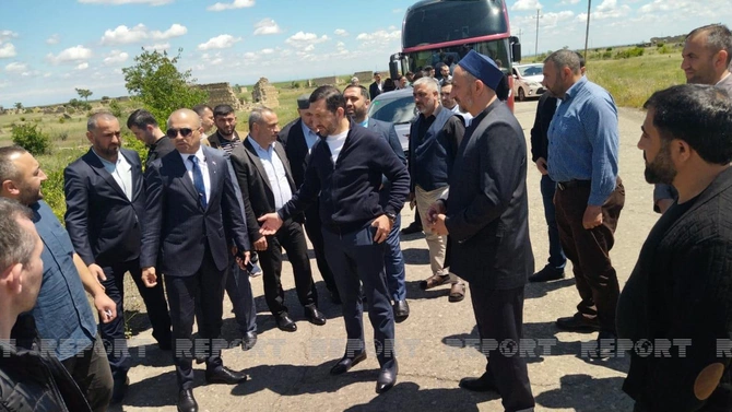 Gürcüstandan gələn azərbaycanlı din xadimləri Ağdamda — FOTOLAR Gürcüstandan gələn azərbaycanlı din xadimləri Ağdamda — FOTOLAR