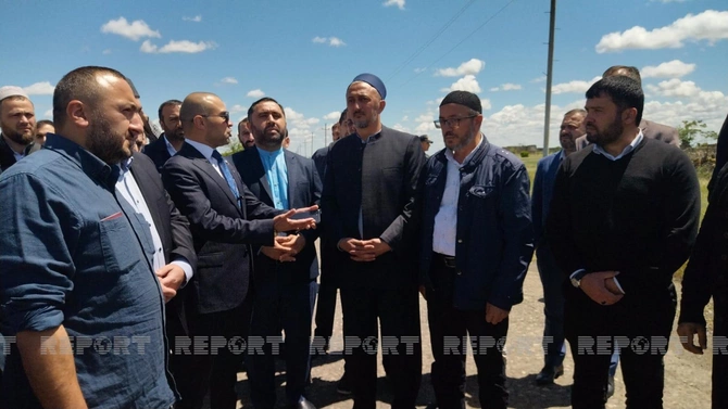 Gürcüstandan gələn azərbaycanlı din xadimləri Ağdamda — FOTOLAR Gürcüstandan gələn azərbaycanlı din xadimləri Ağdamda — FOTOLAR