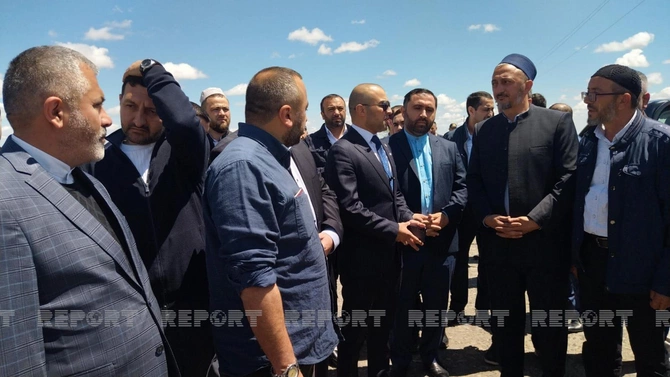 Gürcüstandan gələn azərbaycanlı din xadimləri Ağdamda — FOTOLAR Gürcüstandan gələn azərbaycanlı din xadimləri Ağdamda — FOTOLAR