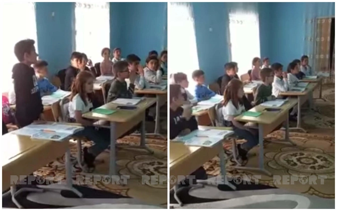 Müəllimin evində təhsil alan şagirdlər üçün yeni məktəb tikintisinə başlanıldı — FOTOLAR Müəllimin evində təhsil alan şagirdlər üçün yeni məktəb tikintisinə başlanıldı — FOTOLAR
