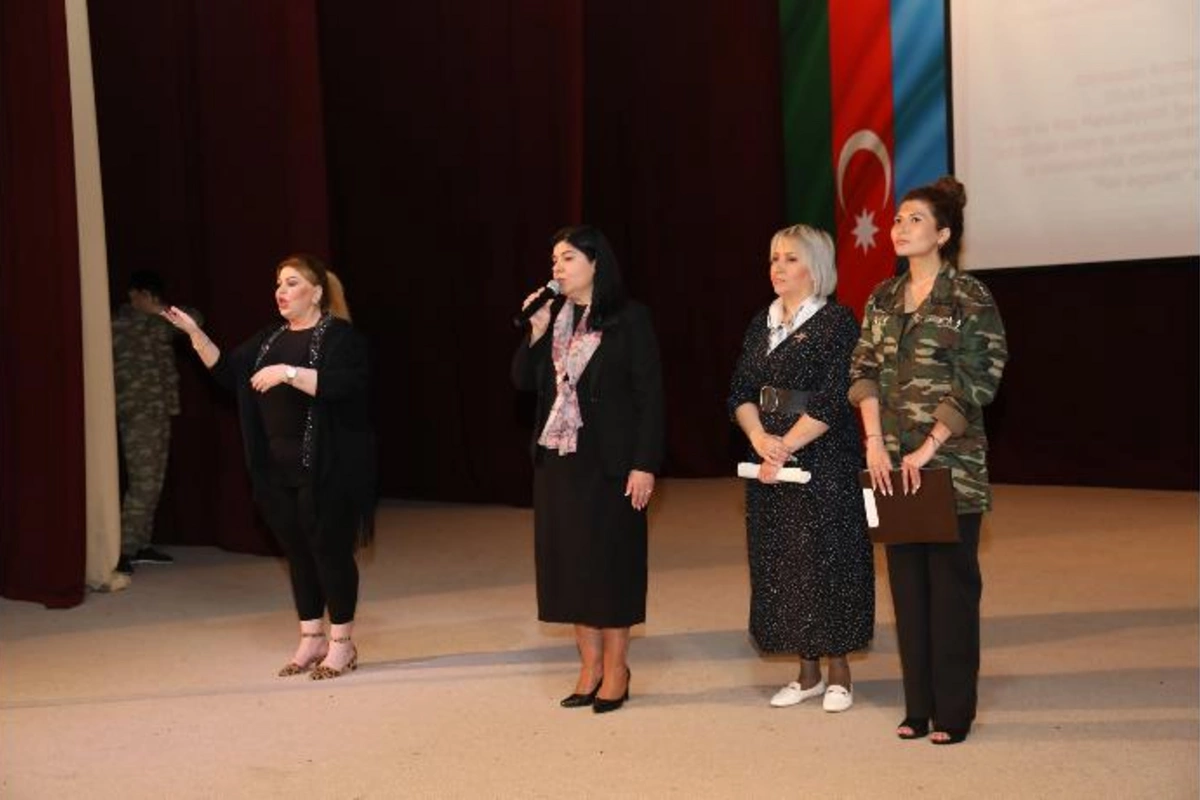 Xırdalanda “Jest dilində vətən və vətənpərvərlik mövzusu” layihəsinin yekun tədbiri keçirildi — FOTOLAR