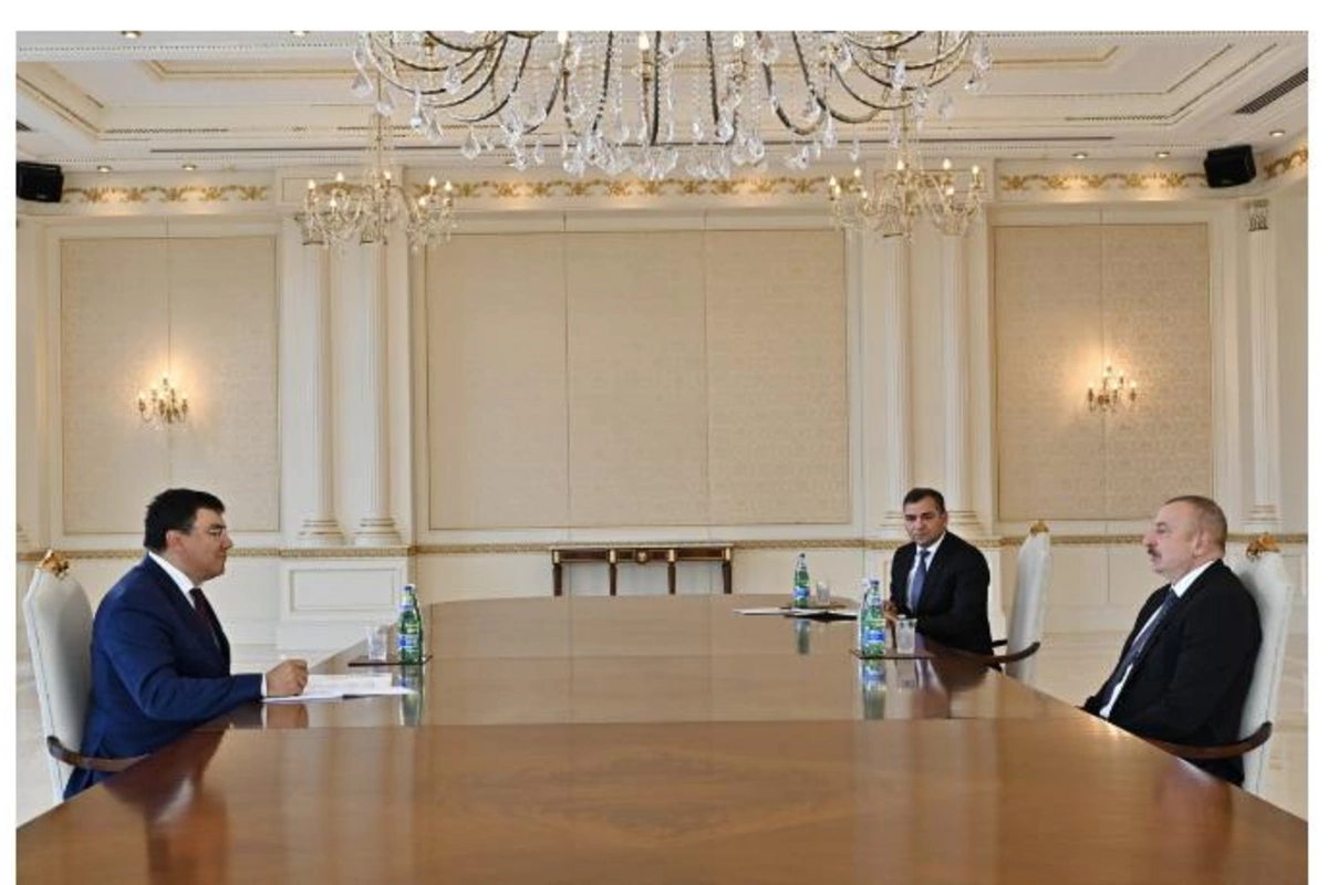 Prezident Özbəkistanın Baş nazirinin müavinini qəbul etdi — YENİLƏNDİ