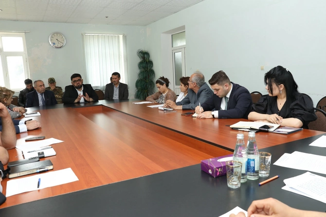 Novxanıda narkotik vasitələrlə mübarizə ilə bağlı “dəyirmi masa” keçirildi — FOTOLAR