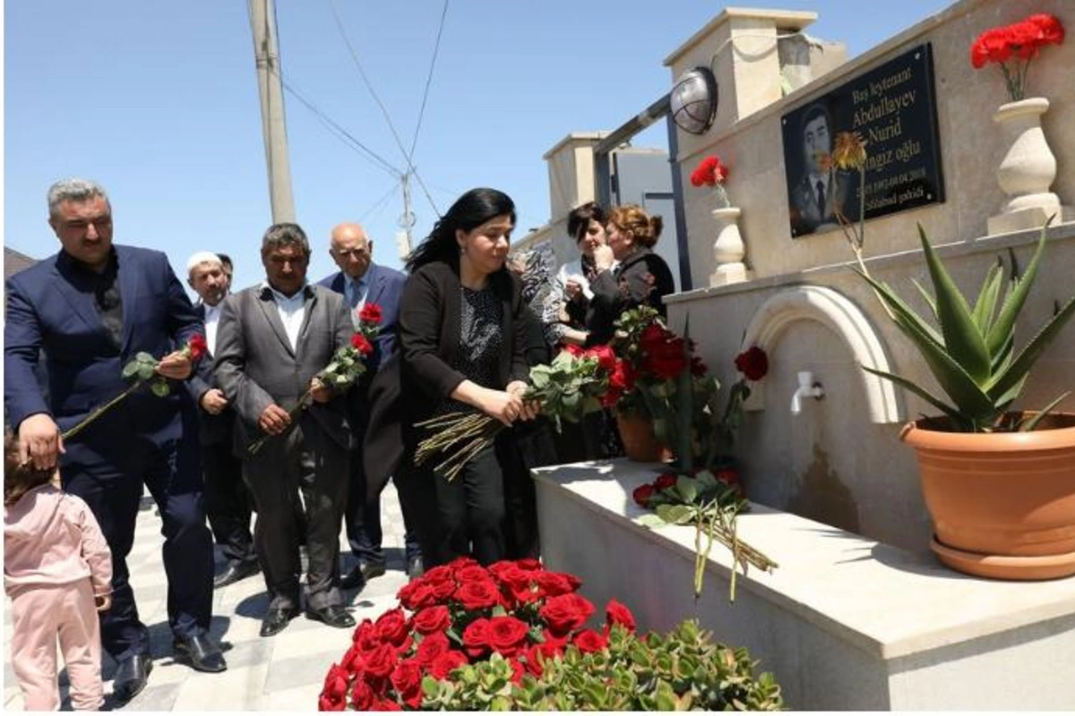 Qobuda şəhidin xatirəsinə Abidə Bulaq Kompleksi istifadəyə verildi — FOTOLAR
