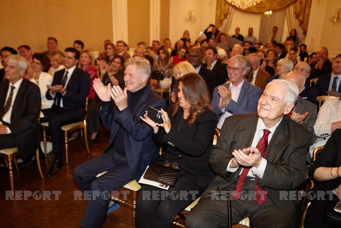 Parisdə Azərbaycan Xalq Cümhuriyyətinin yaranmasının 104 illiyi qeyd olundu — FOTOLAR