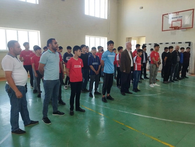 Salyanda voleybol üzrə rayon birinciliyi keçirildi — FOTOLAR