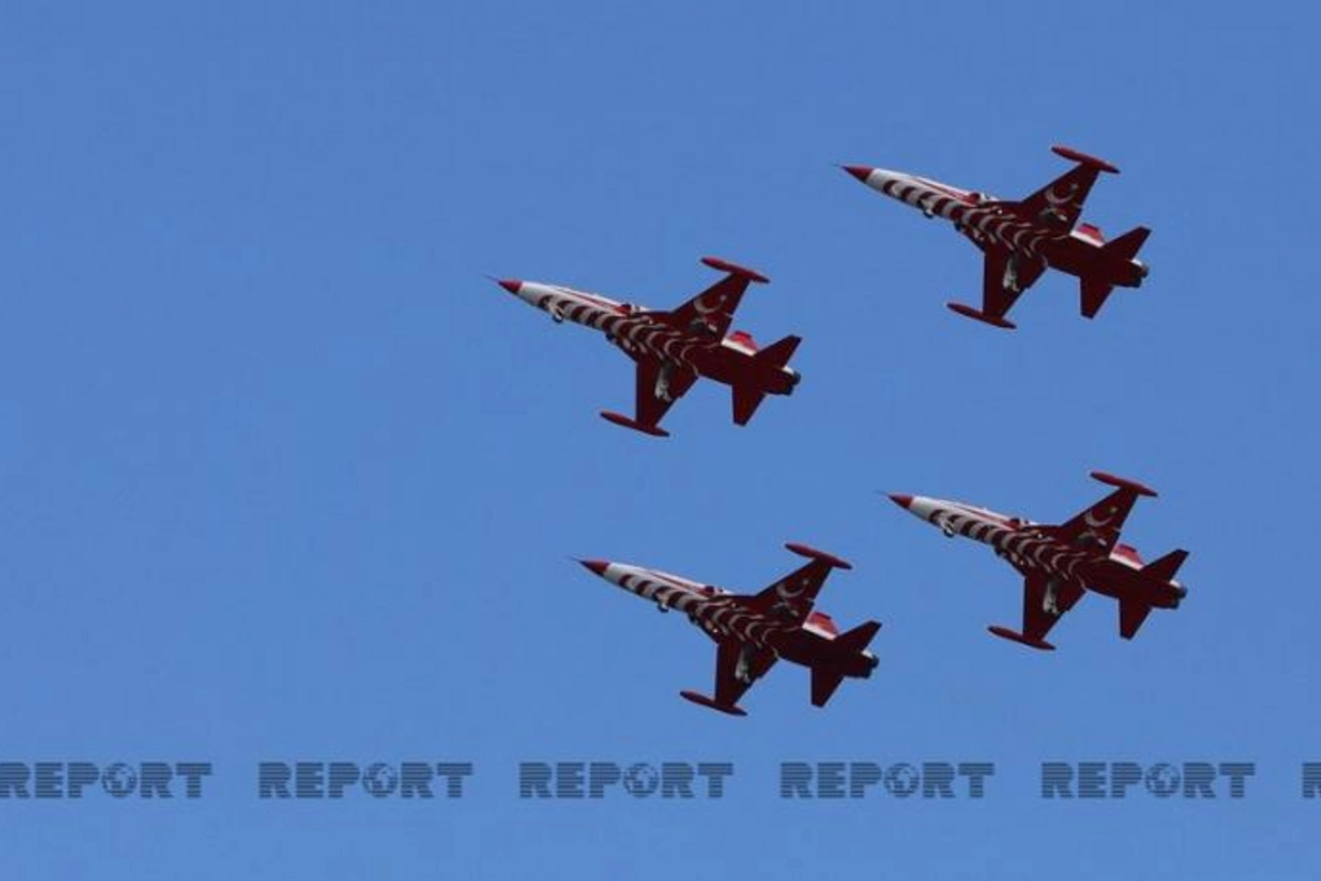 Bakıda “TEKNOFEST-Azərbaycan” festivalı çərçivəsində aviaşou keçirilir