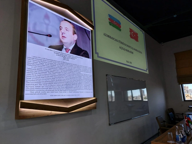 ADNSU-da Azərbaycan-Türkiyə Dostluq Mərkəzinin açılışı oldu — FOTOLAR
