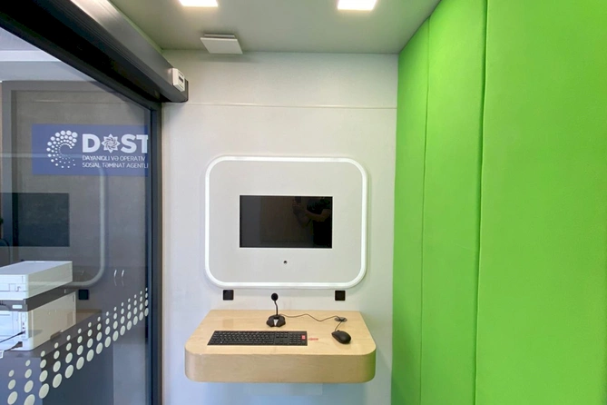 Zəngilanda “Ağıllı kənd” layihəsi üzrə ilk “Smart DOST” məntəqəsi istifadəyə verildi