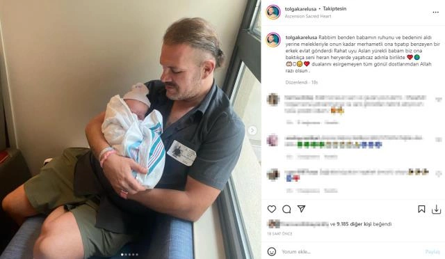 Yenidən ata olan aktyorun övladına verdiyi ad hər kəsi duyğulandırdı — FOTOLAR Yenidən ata olan aktyorun övladına verdiyi ad hər kəsi duyğulandırdı — FOTOLAR