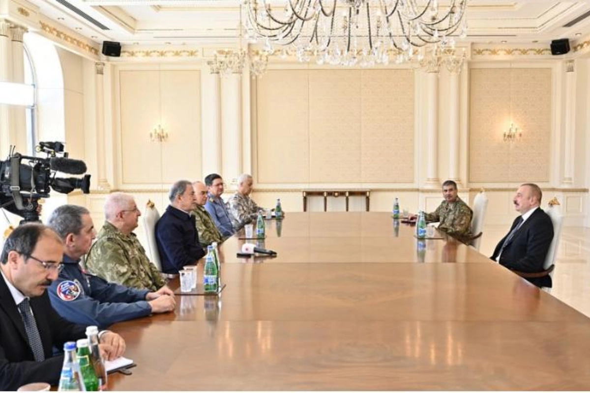 İlham Əliyev Hulusi Akarı qəbul etdi — YENİLƏNİB