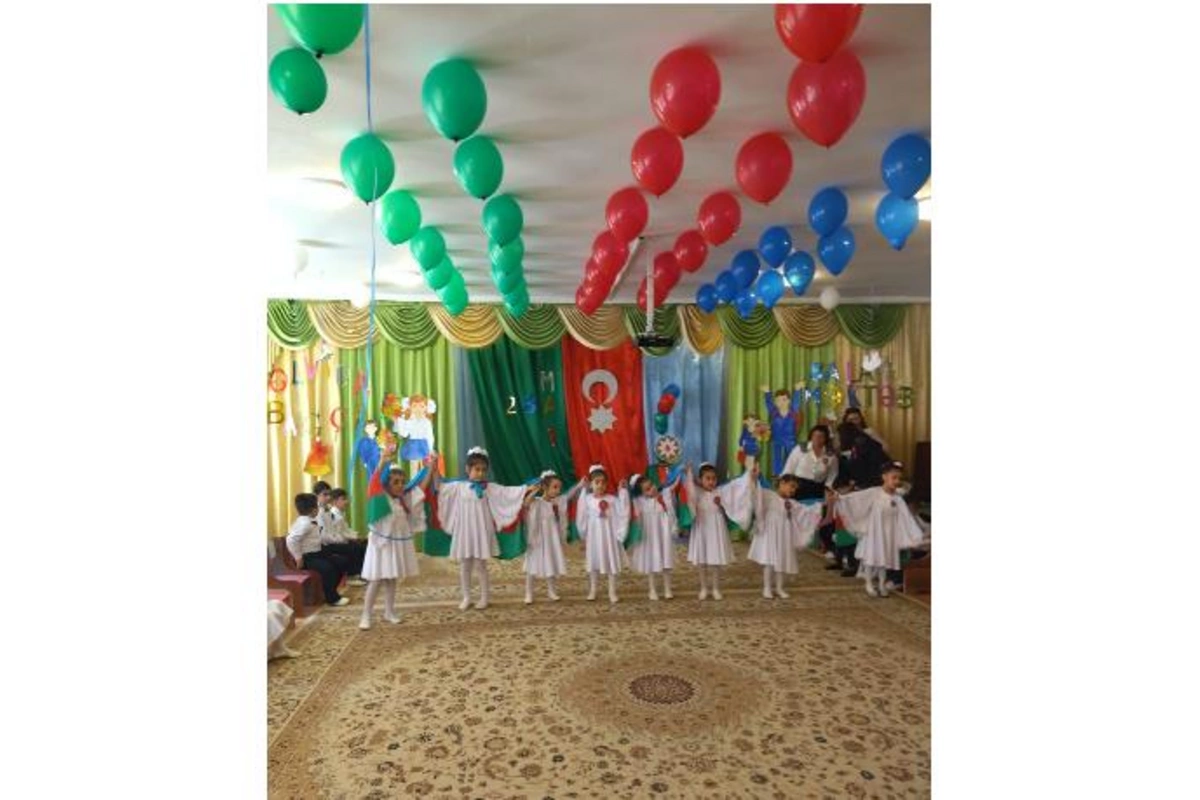 Xətai rayonundakı 235 nömrəli uşaq bağçasında Müstəqillik Günü qeyd olunub — FOTO