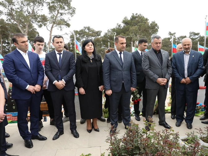 Abşeronda şəhid Vüsal Tahirovun doğum günü qeyd edildi — FOTOLAR