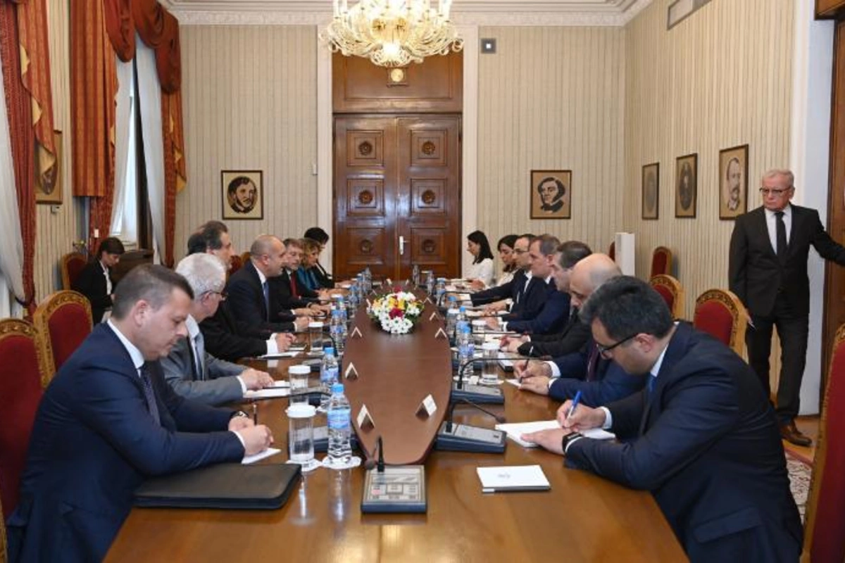 Bolqarıstan Prezidenti Ceyhun Bayramovla görüşdü