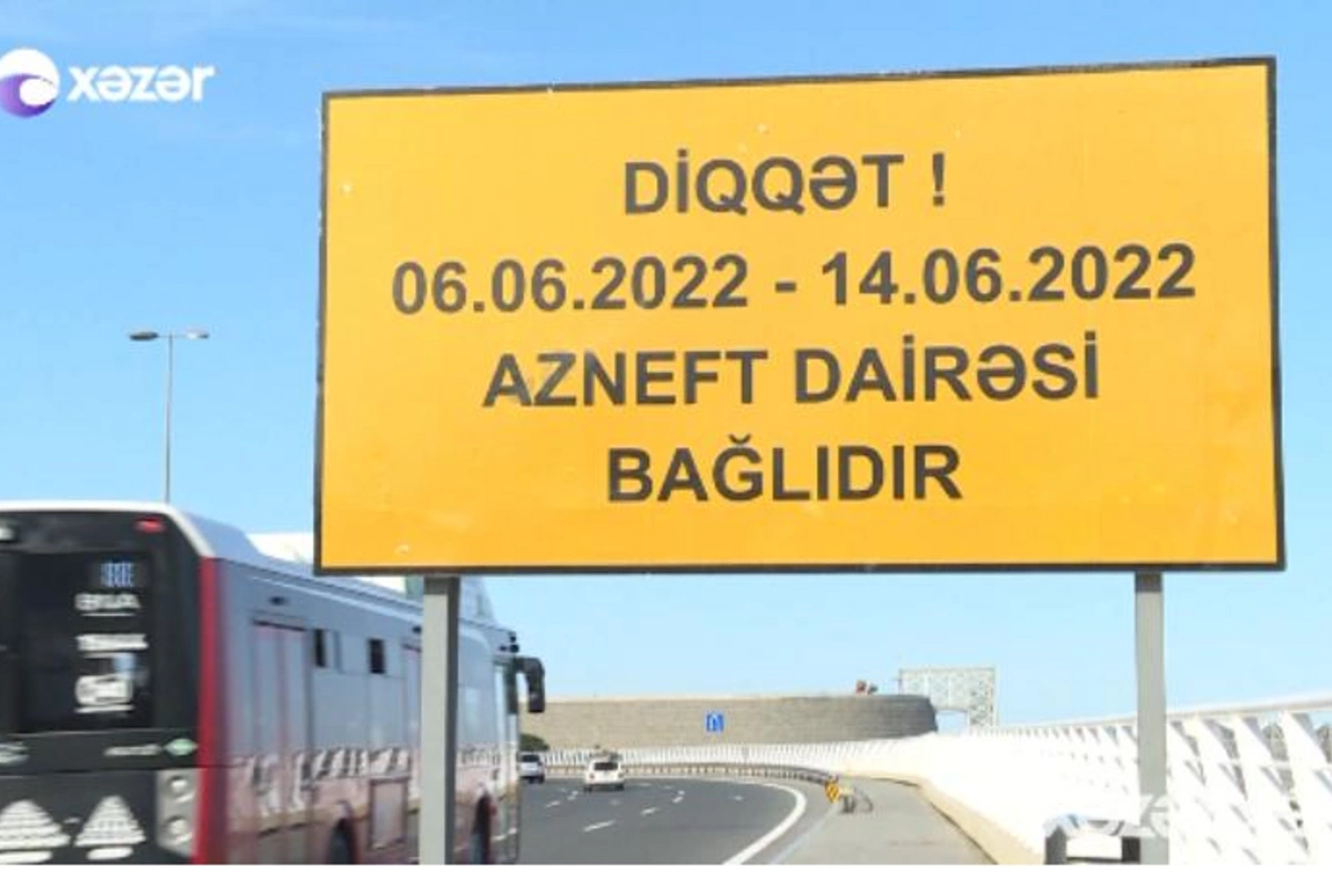 Azneft dairəsi bağlanacaq — VİDEO