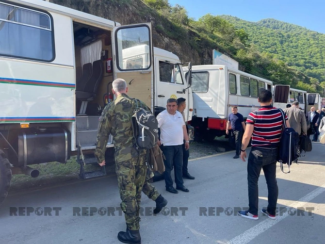 Xarici diplomatların Kəlbəcərə səfəri başladı — FOTOLAR