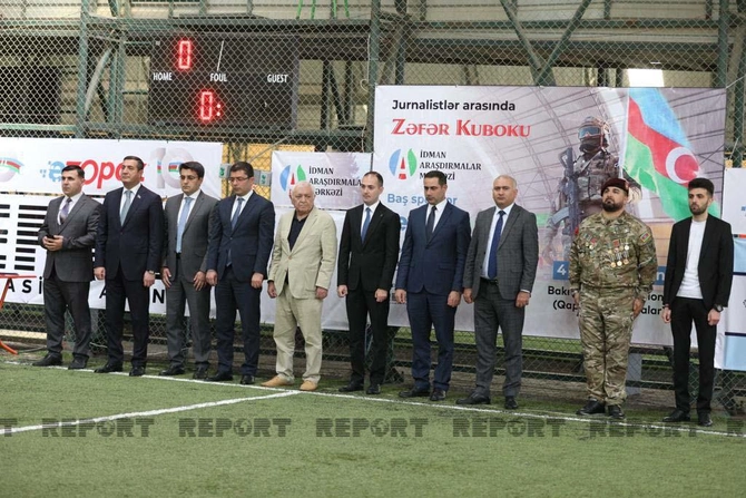 Zəfər Kubokunun açılış mərasimi keçirildi — FOTOLAR