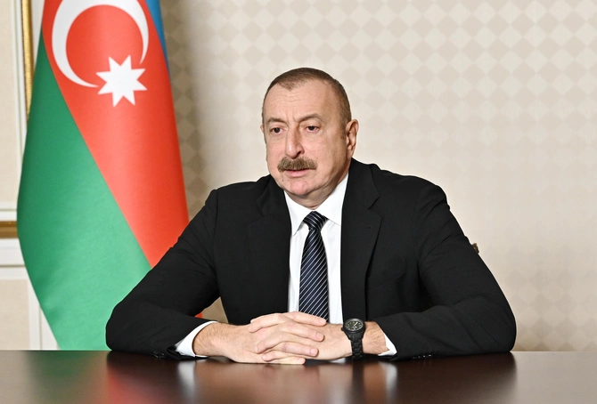 Prezident Vahid Hacıyevi videoformatda qəbul etdi
