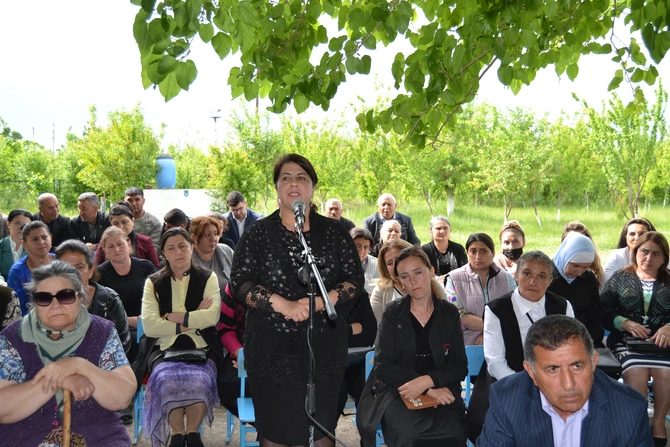 Alı Alıyev Əhmədallar kəndində vətəndaşlarla görüş keçirdi — FOTOLAR