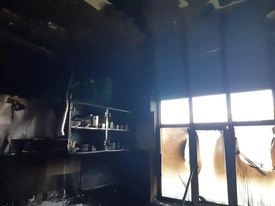 Jurnalist Azər Həsrətin evi yandı