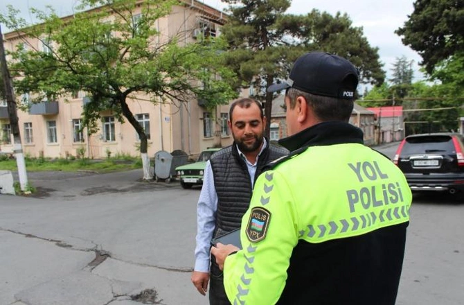 Piyada keçidlərindən istifadə etməyənlər barəsində inzibati tədbirlər görüldü — FOTO