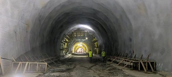 Əhmədbəyli-Füzuli-Şuşa yolundakı tunellərin tikintisindən yeni görüntülər