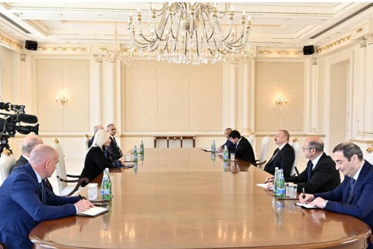 İlham Əliyev Serbiya Baş nazirinin müavinini qəbul etdi — YENİLƏNİB