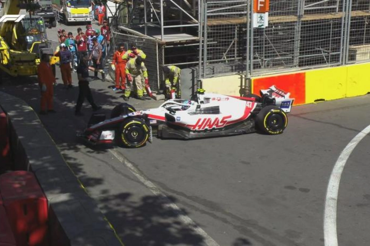 “Formula 1”: Şumaxer Bakıdakı ilk sərbəst yürüşü erkən başa vurdu