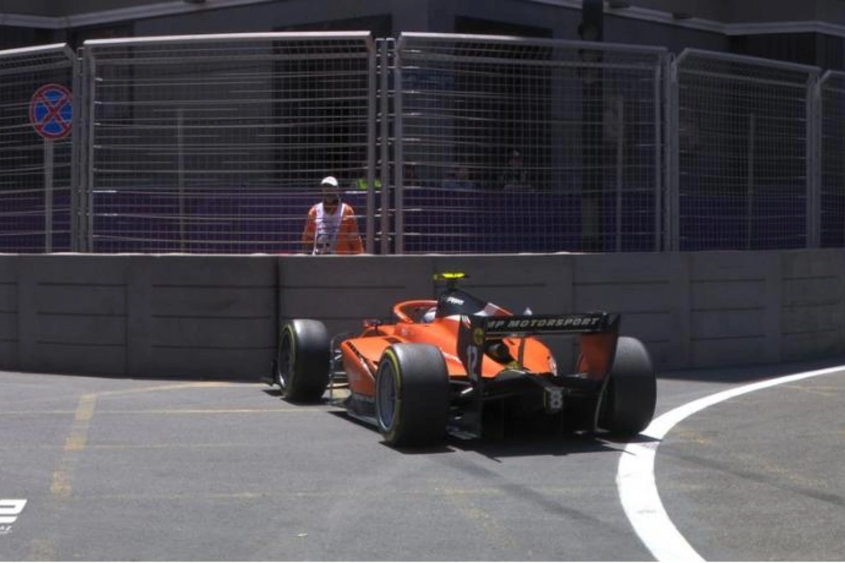 “Formula 2”: Bakıdakı yarışda növbəti qəza baş verdi — YENİLƏNİB