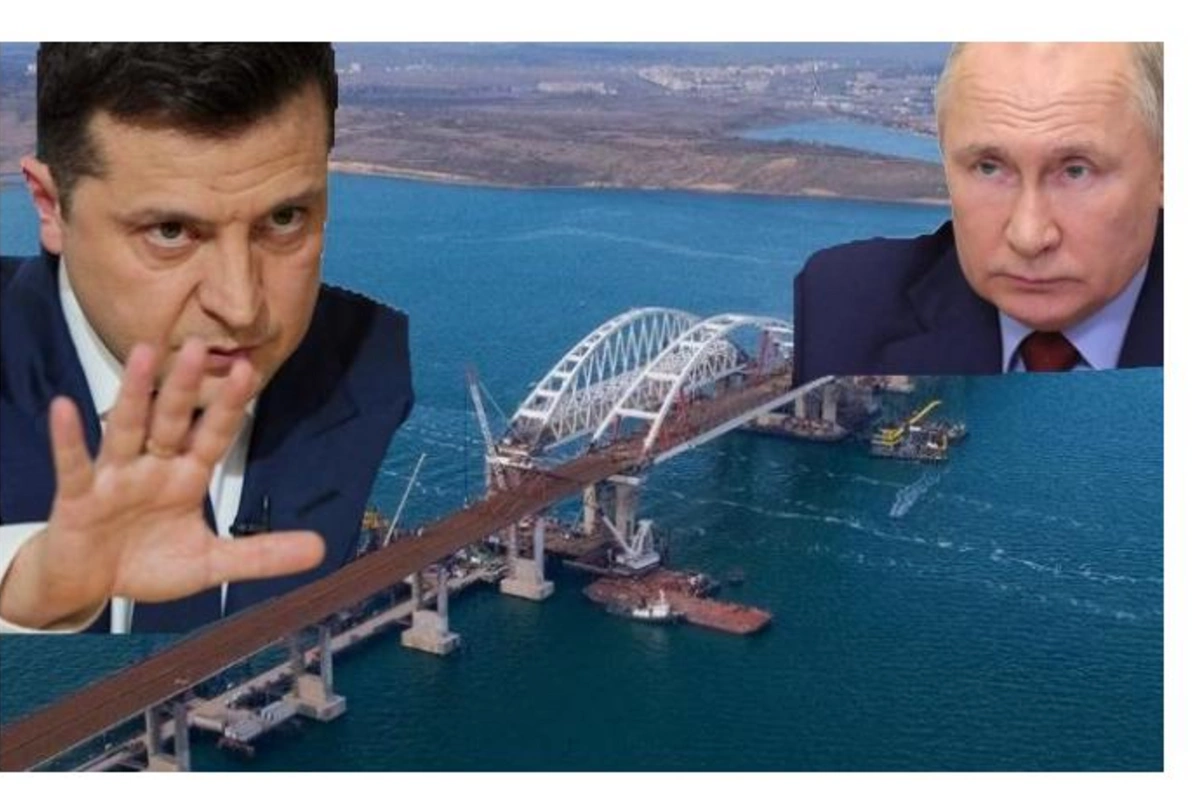 Ukraynanın milli təhlükəsizliyinə təhlükə törədən Krım körpüsü mütləq dağıdılacaq...