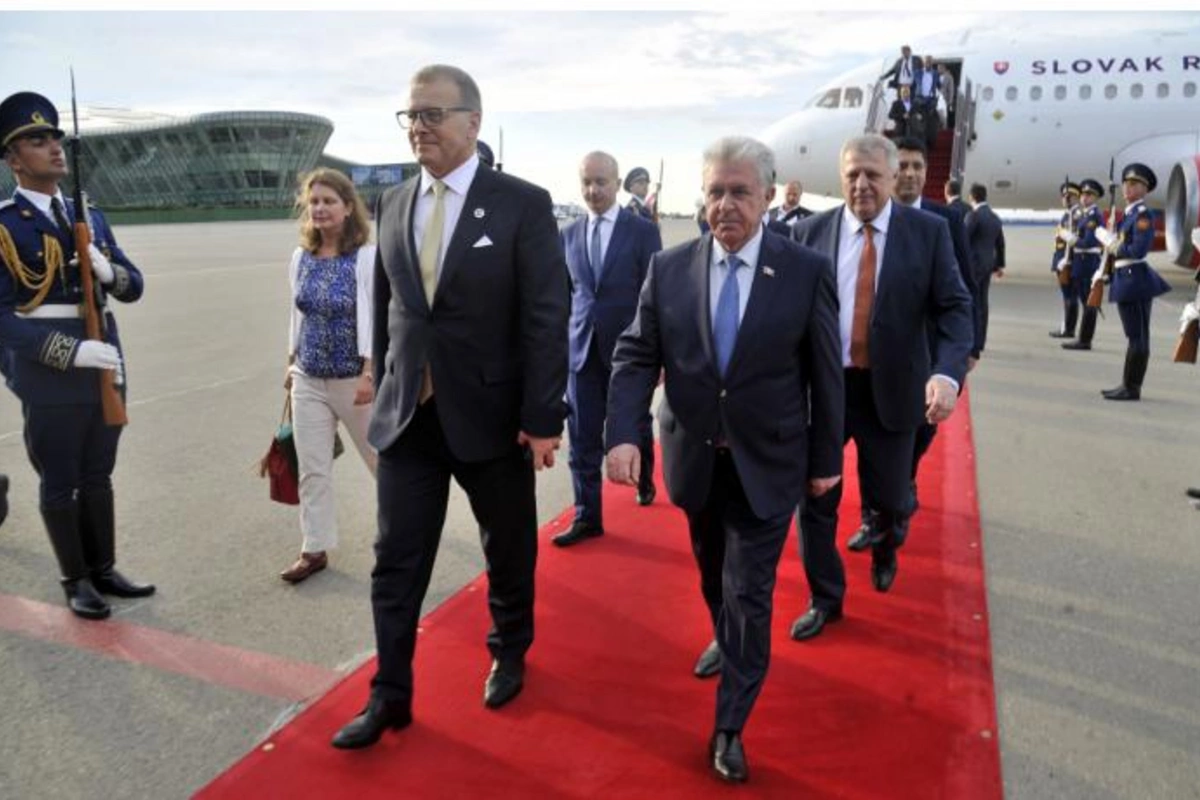 Slovakiya Milli Şurasının sədri Azərbaycana gəldi