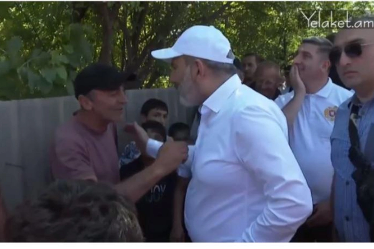 Paşinyan: “Bu adama kran işi tapın” — VİDEO
