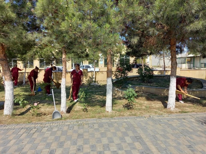 Hacıqabulda “15 iyun - Milli Qurtuluş Günü” münasibəti ilə iməcilik keçirildi — FOTOLAR