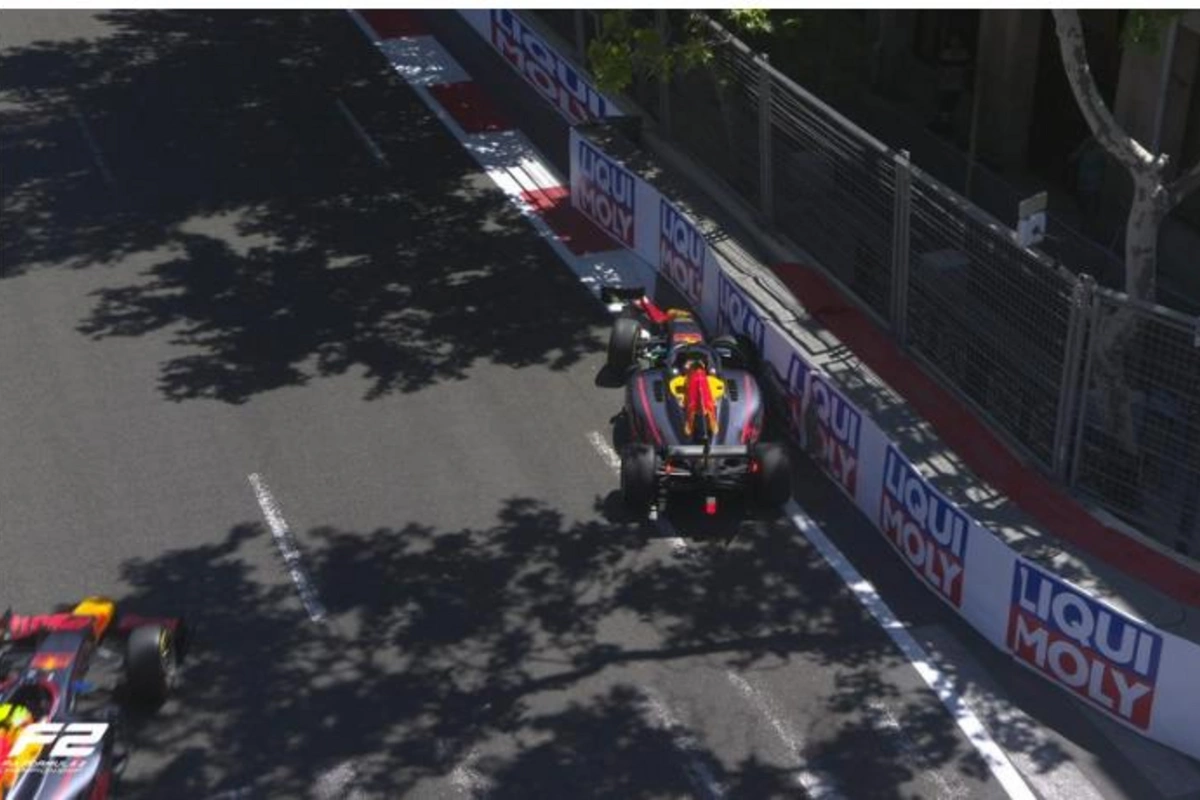 “Formula 2”: Bakıdakı sprint yarışında qəza baş verdi