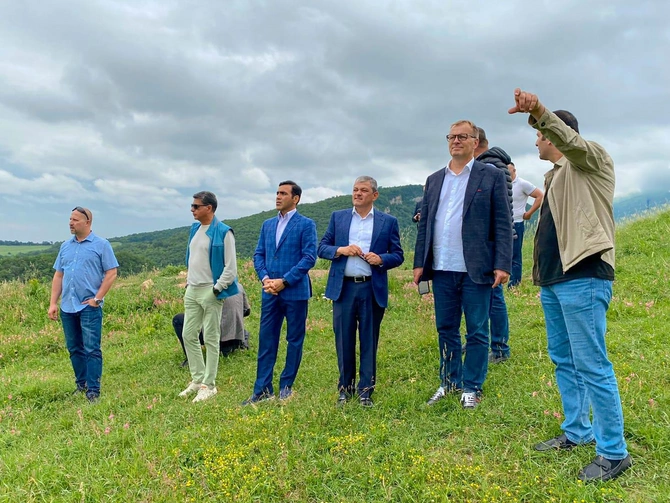 Slovakiya Milli Şurasının sədri Şuşada — FOTOLAR