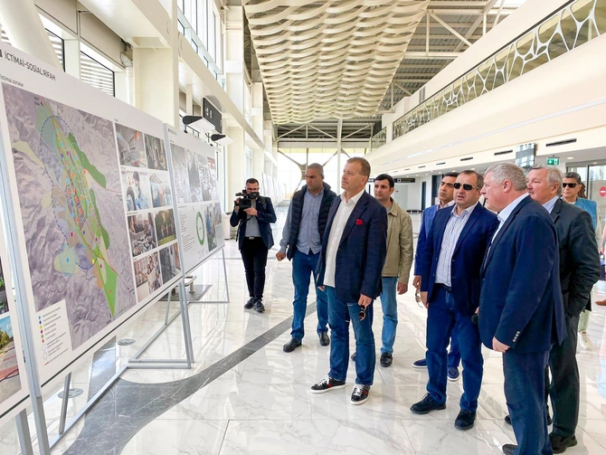 Slovakiya Milli Şurasının sədri Şuşada — FOTOLAR