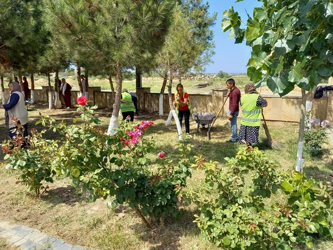 Hacıqabulda “15 iyun - Milli Qurtuluş Günü” münasibəti ilə iməcilik keçirildi — FOTOLAR