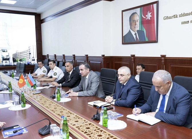 DGK-da Qırğızıstan nümayəndə heyətilə görüş keçirildi — FOTOLAR